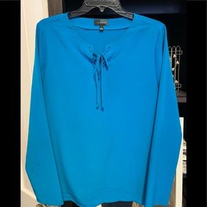 The Limited Blouse With Tie up Vneck